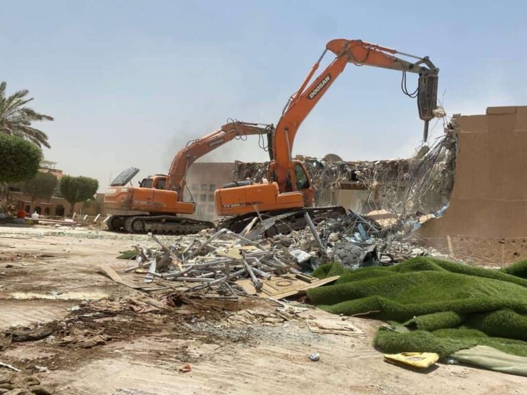 مقاول هدم بالرياض مقابل السكراب